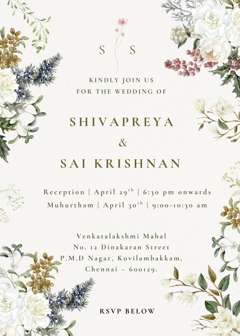 Invitation card